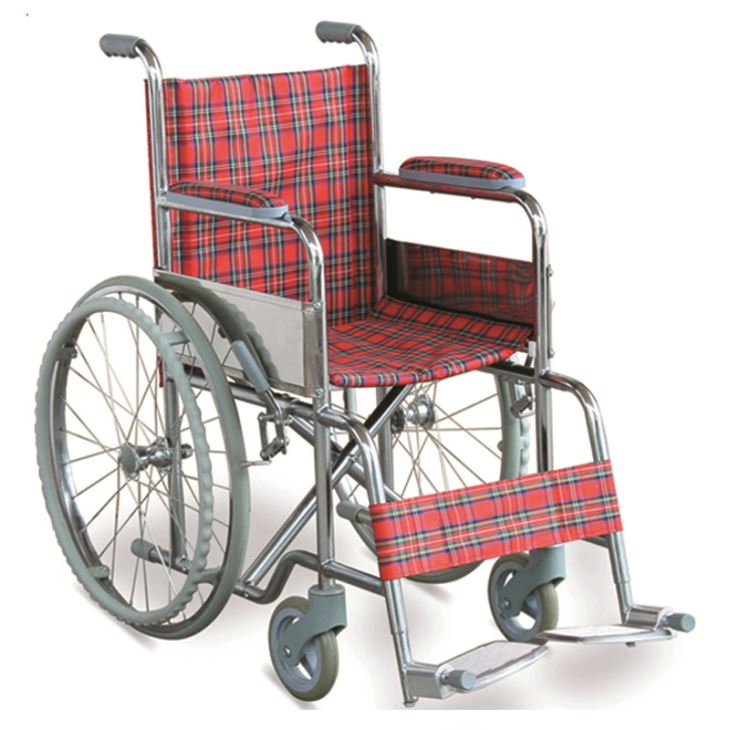 Pediatric Foldable Manual Wheelchair – 14-Inch Seat