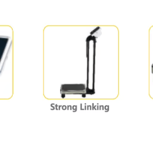 Digital Weight & Height Scale with BMI – Professional Body Measurement Scale