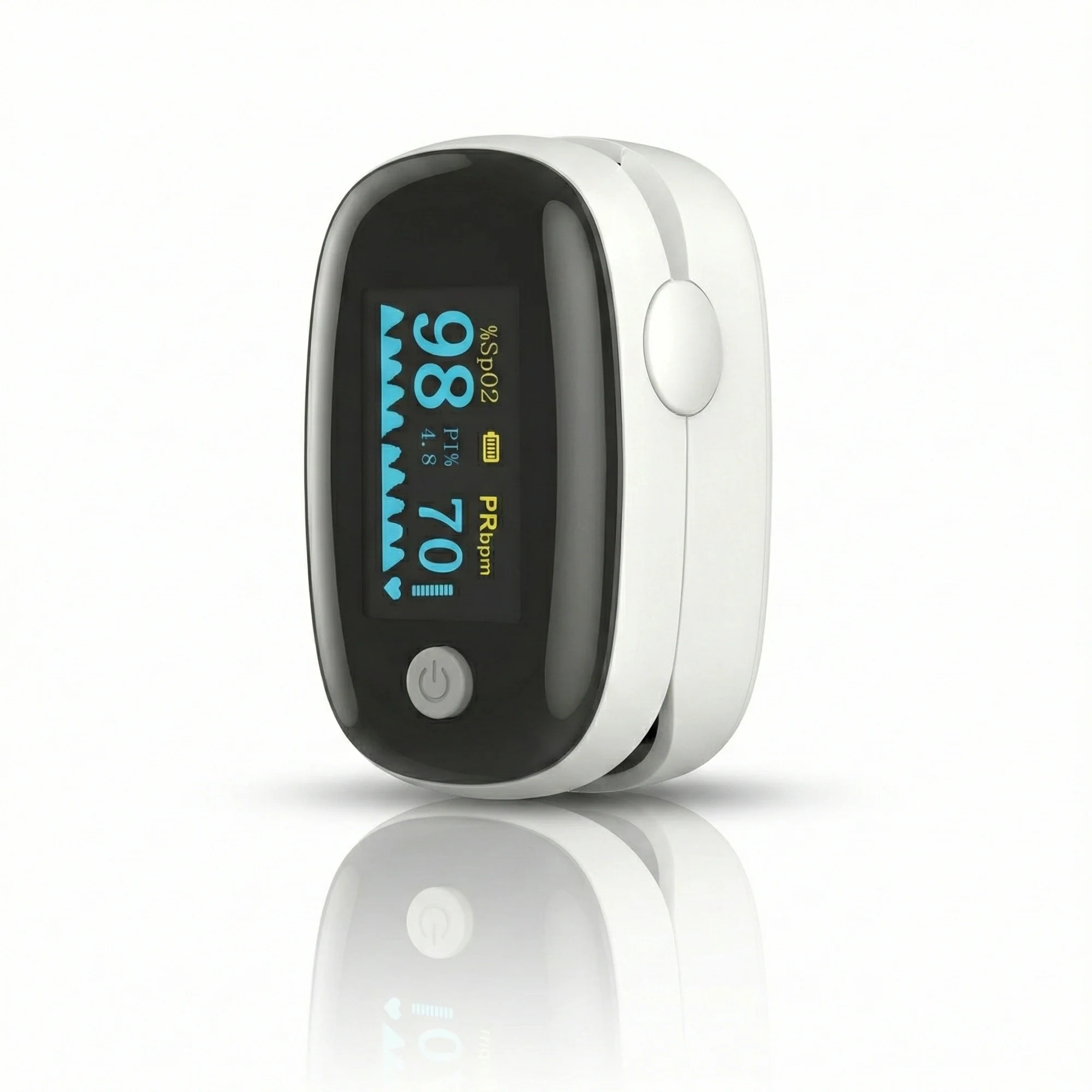 Digital Fingertip Pulse Oximeter – Battery Powered
