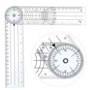 Medium Goniometer – Joint Range of Motion Measuring Tool