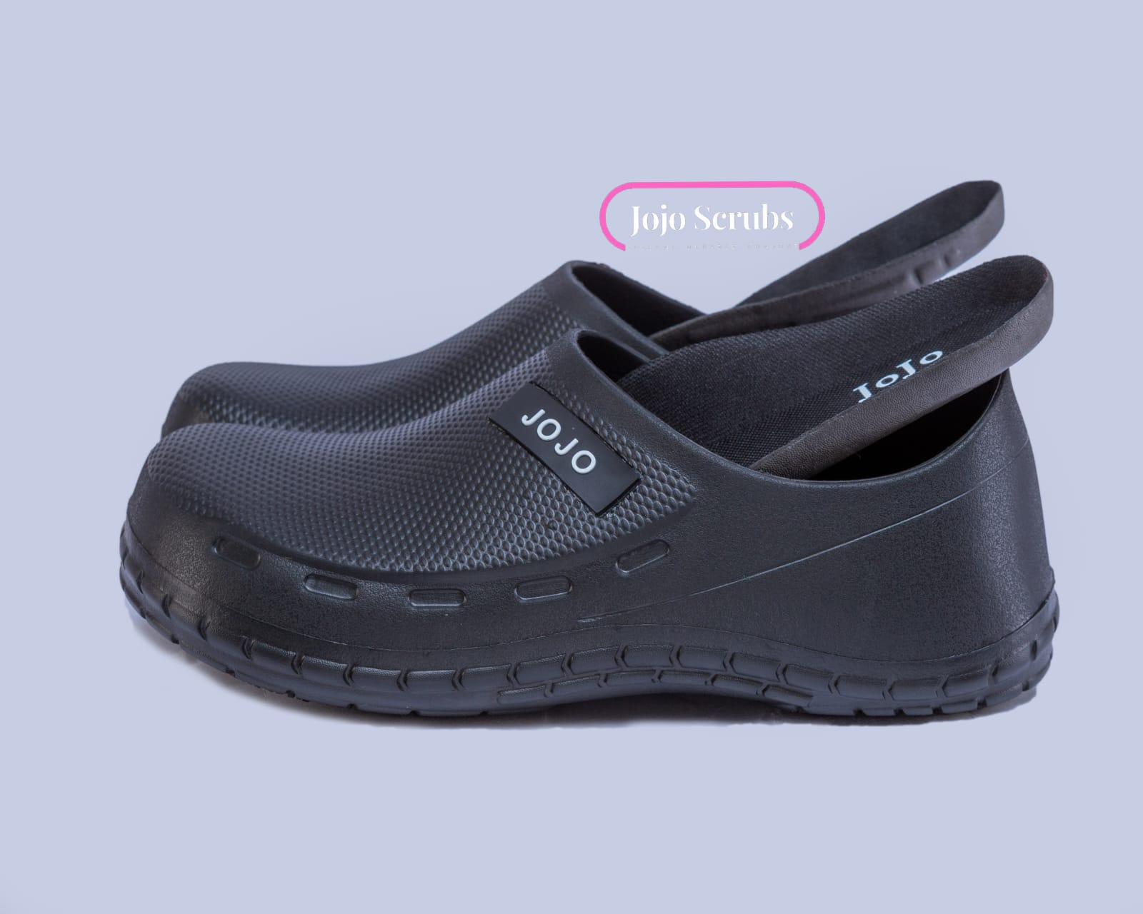 Professional Anti-Slip Theatre Clogs - Black