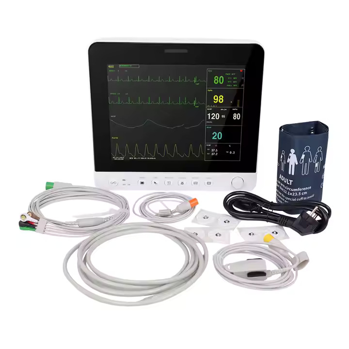 5-Parameter Multiparameter Patient Monitor