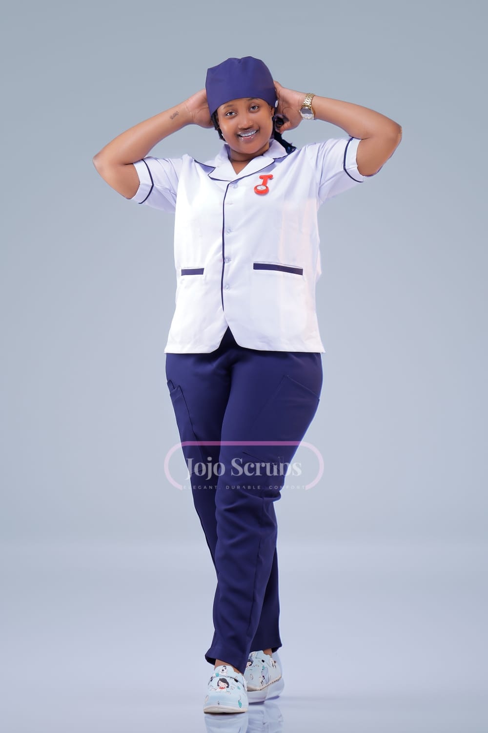 Institutional Regulation Nursing Uniform Set
