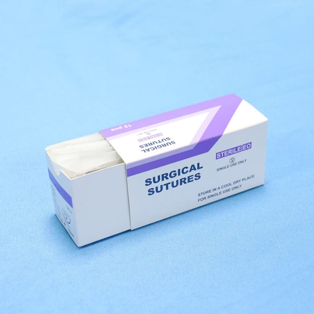Absorbable Polyglactin 910 Surgical Sutures – Braided