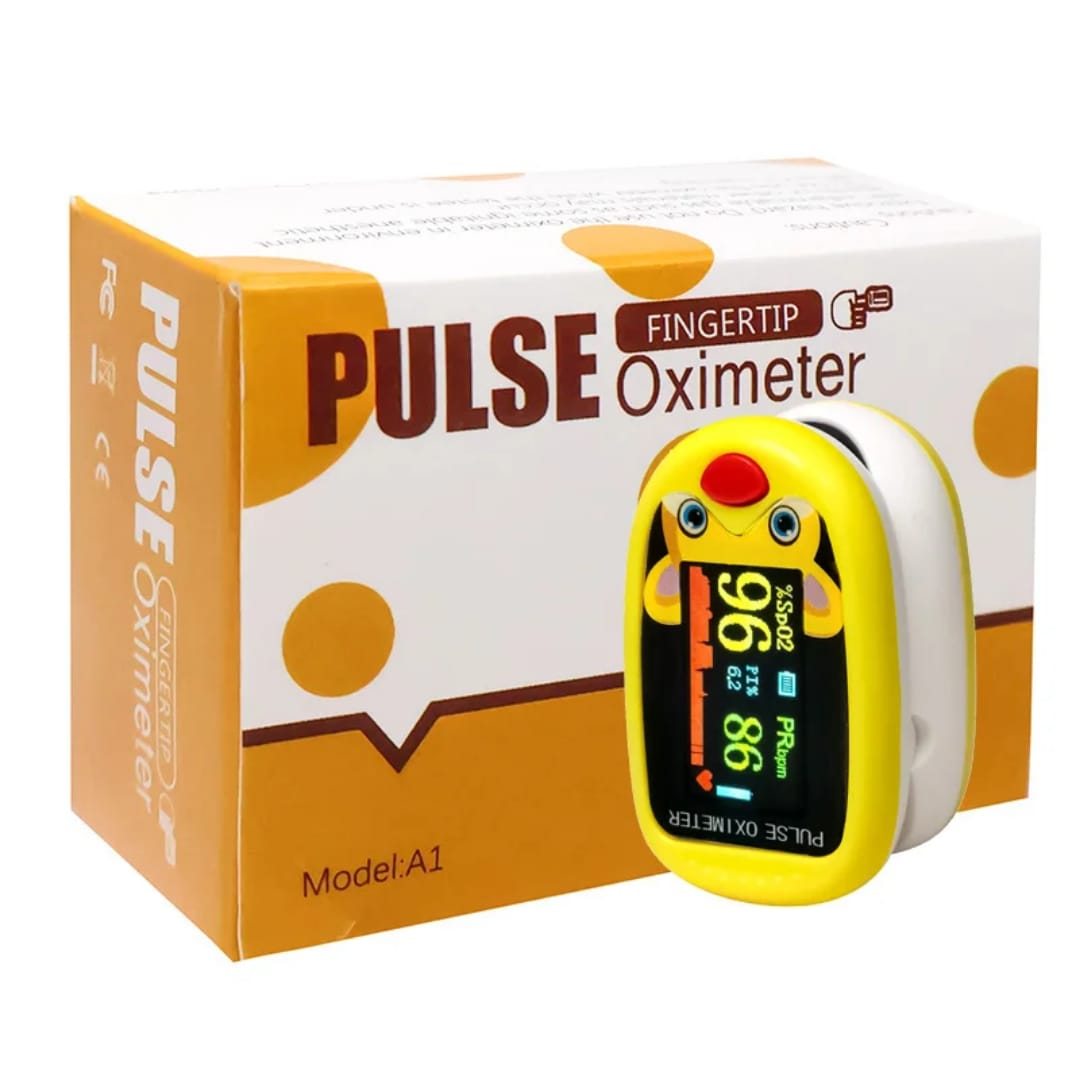 Pediatric Fingertip Pulse Oximeter – Battery Powered