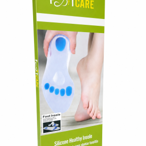 Full Silicone Insoles – Cushioned Foot Support & Shock-Absorbing Shoe Inserts