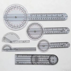 Goniometer Set – 6-Piece Joint Range of Motion Measurement Kit