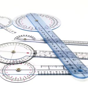 Goniometer Set – 6-Piece Joint Range of Motion Measurement Kit