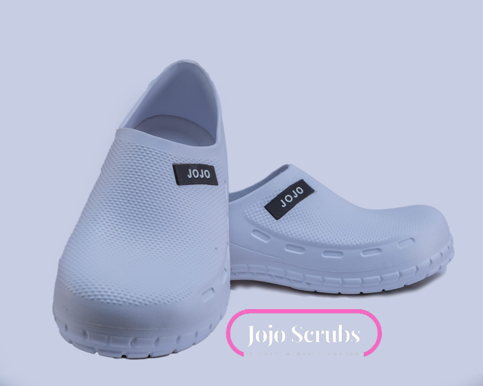 Professional Anti-Slip Theatre Clogs - White