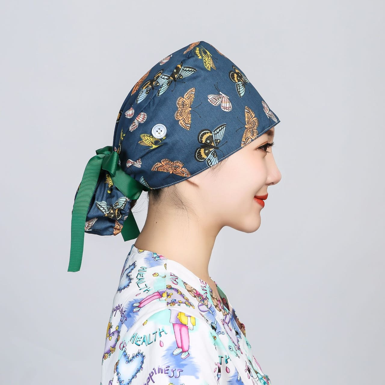 Premium Ponytail Surgical Headcap