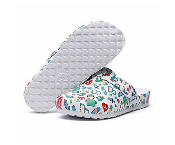Signature Doctor’s Print Medical Clogs
