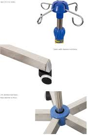 Adjustable Stainless Steel IV Drip Stand – Mobile IV Pole