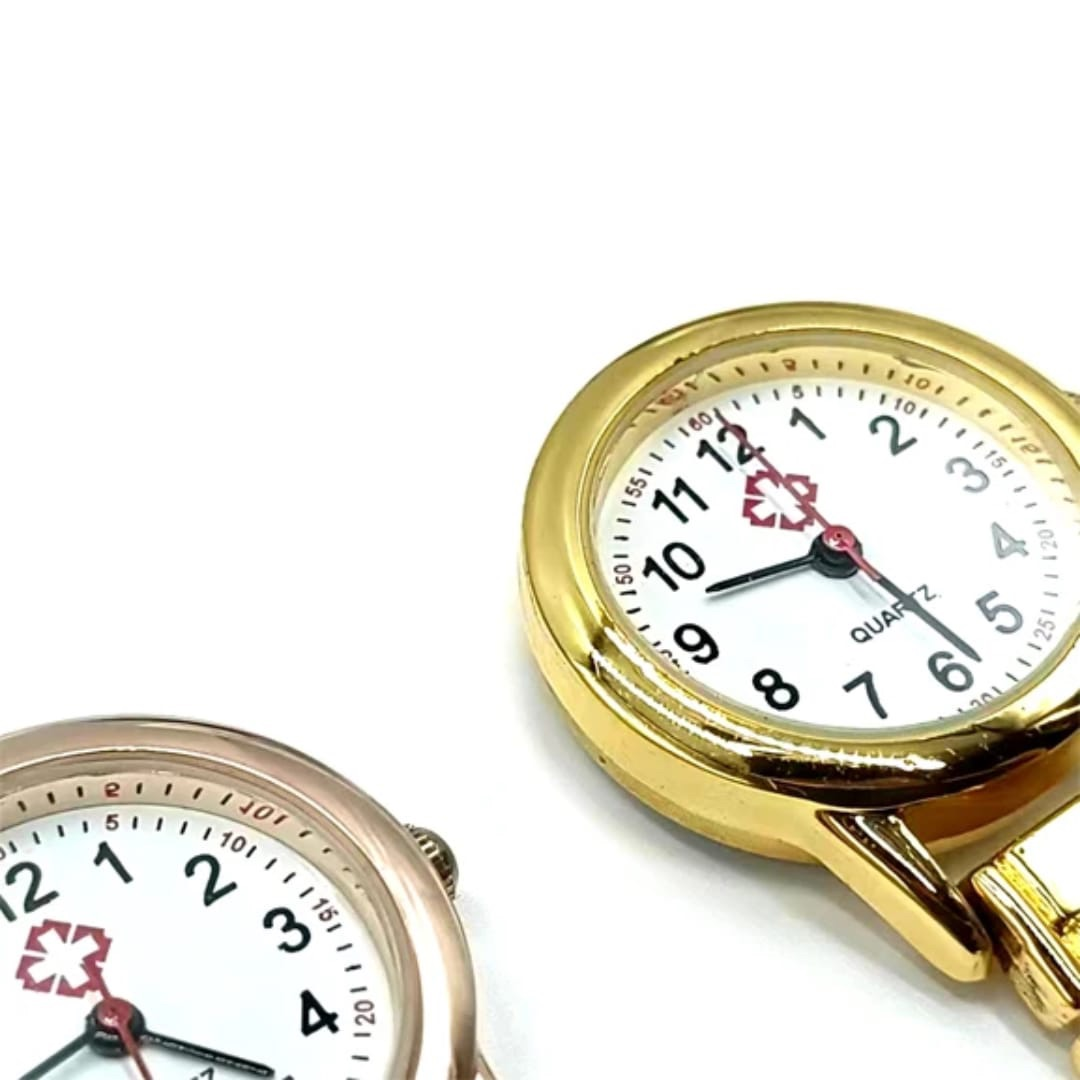 Classic Gold Nurse Fob Watch